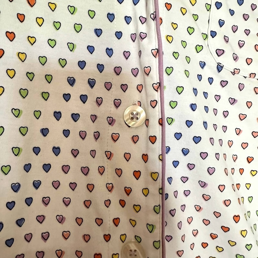 Roller Rabbit Multicolor Heart Pajama Set - Picture 4 of 6